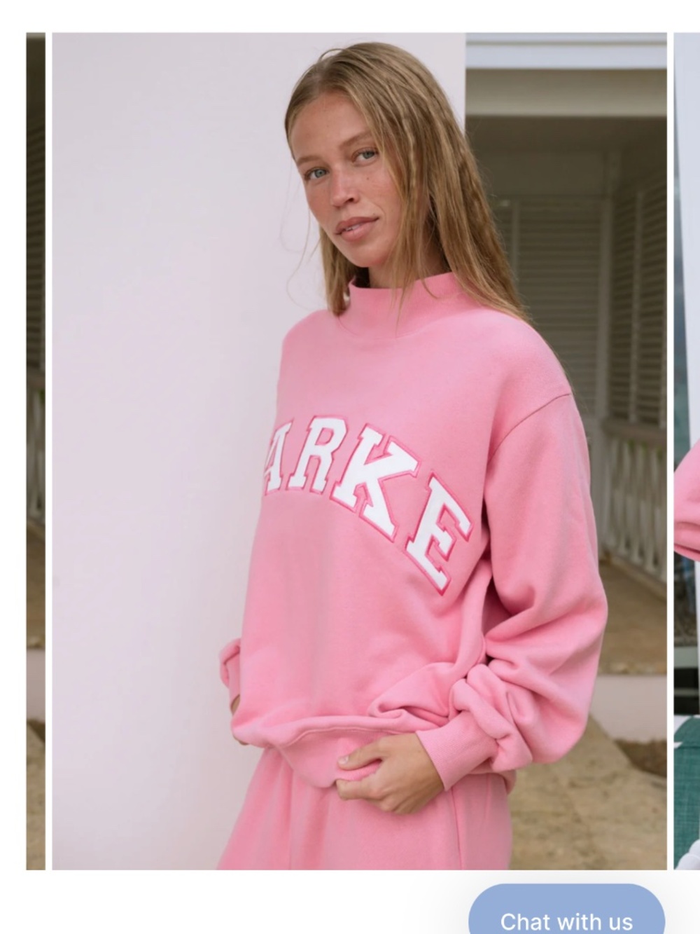 PARKE SUMMERLAND SWEATER IN COLOR CONCH